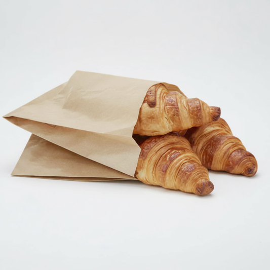 Sacos de papel kraft para confeitaria. Vários tamanhos. (1000 unidades)