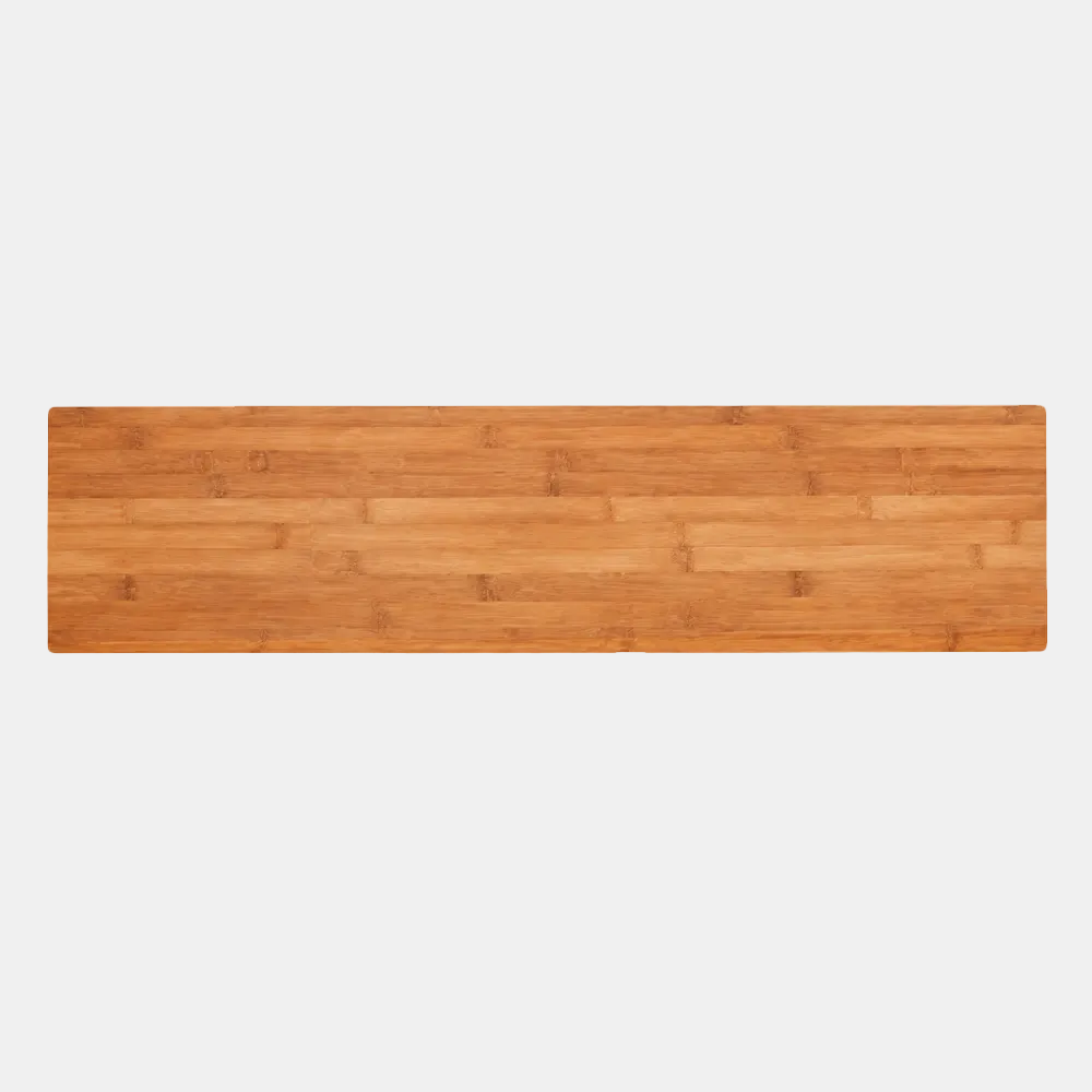 Tabuleiro em bambu 70x20x3 cm (4 unidades)