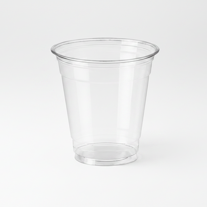 Vaso plástico reciclable PET transparente Ø 9.5 cm. 350 ml - 1000 Uds.