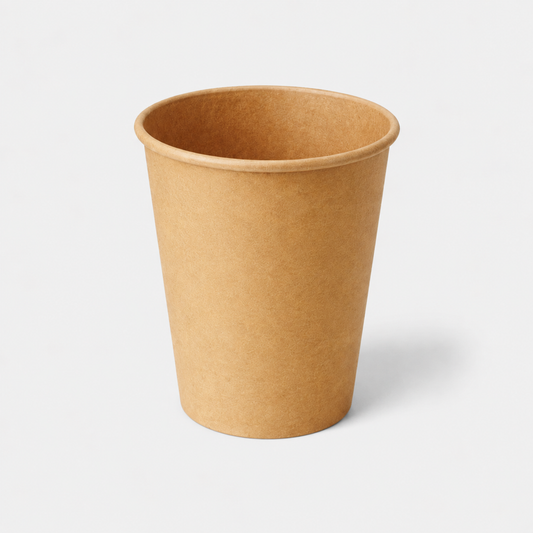 Full kraft cardboard cups. Various sizes - 1000 units
