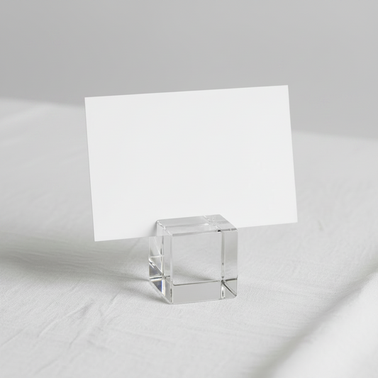 Soportes de mesa cuadrados 3 x 3 x 3 cm  - 4 uds