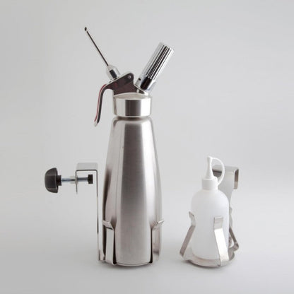 Siphon holders and small bottles 8x5x18 cm (1 Unit)